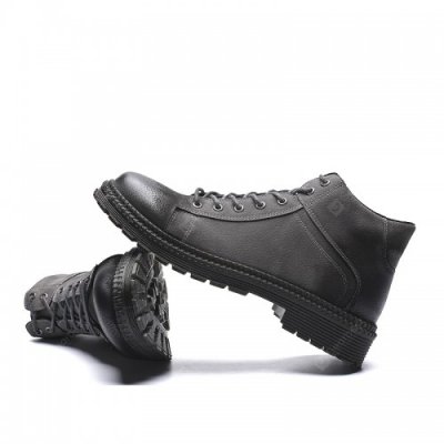 Men Boots Keep Warm Casual Shoes High Increased Mesh Shoes