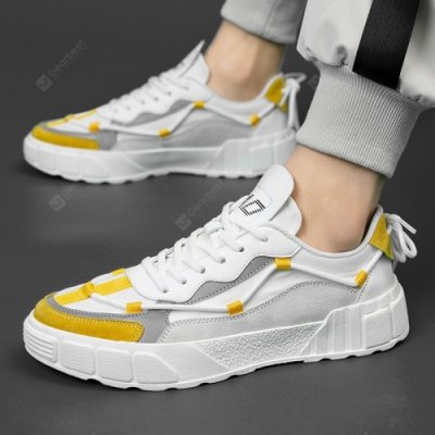 Fashion Handmade Flat Shoes Men's Sports Sneakers